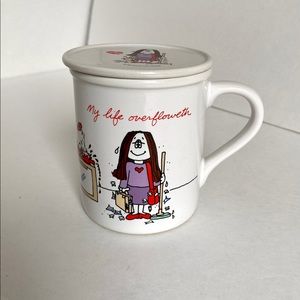 1985 Cartoon Cathy Mug Life Overfloweth